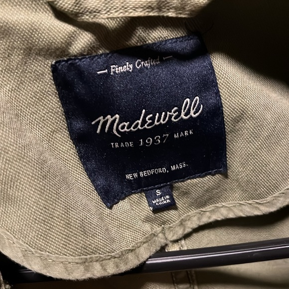 Small Madewell utility style jacket - Picture 4 of 7